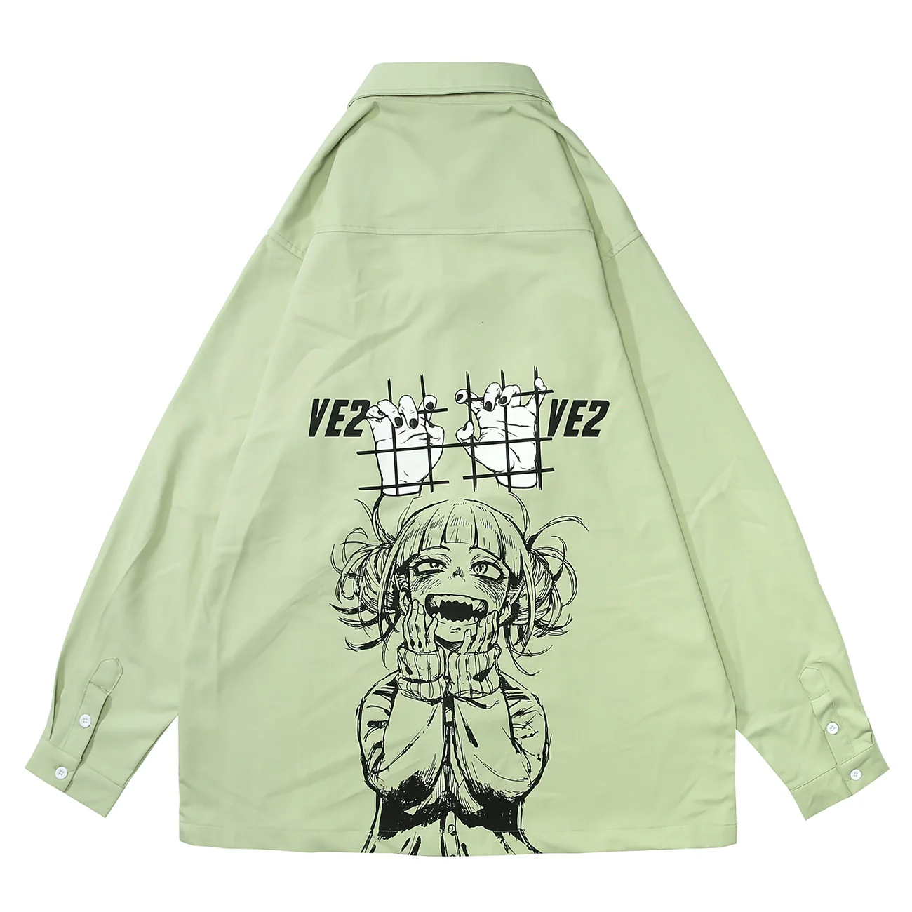 Himiko Toga Long Sleeve Button Up - Image 10