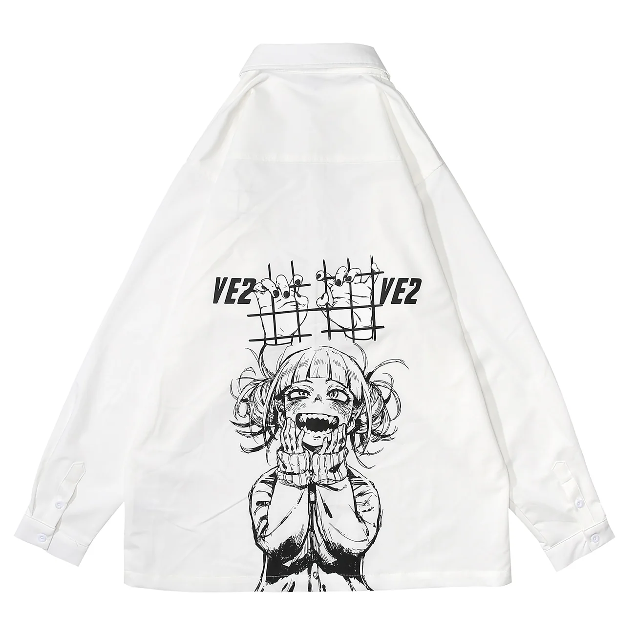 Himiko Toga Long Sleeve Button Up - Image 8