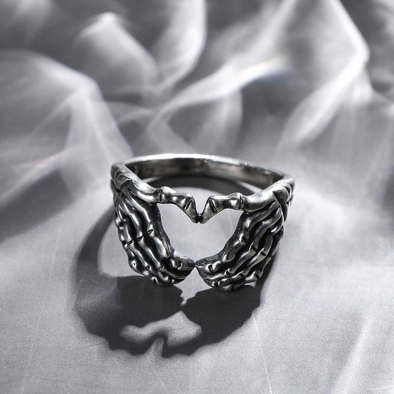 Love and Death Metal Signet Ring - Image 7