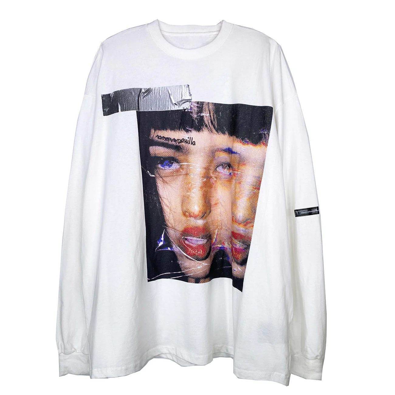 Surreal Reality Long Sleeve Cotton Tee - Image 7