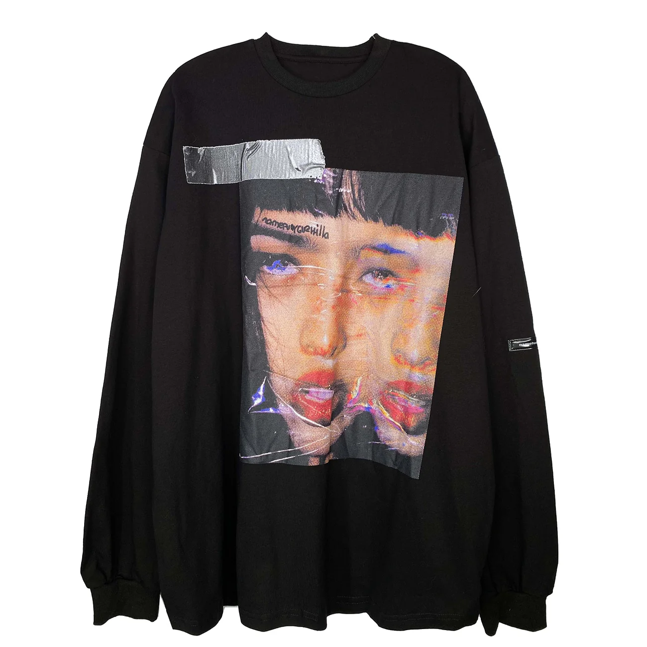 Surreal Reality Long Sleeve Cotton Tee - Image 8